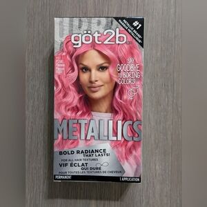 Got2B Metallics Permanent Hair Color, Pink Passion - New In Box